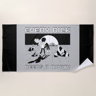Every Rick Needs A Morty Beach Towel