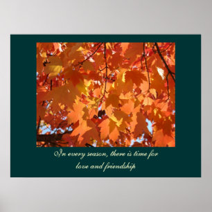 Every Season Time for Love & Friendship art prints