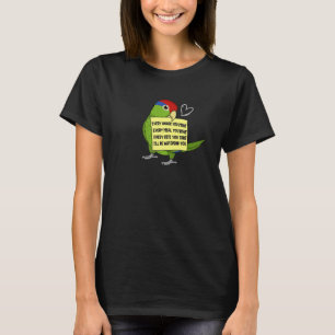 Every Snack Meal or Bite I Mexican Red headed Amaz T-Shirt