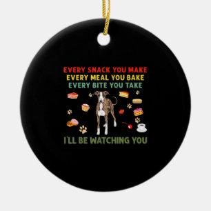 Every snack you make every meal you bake italian g ceramic tree decoration