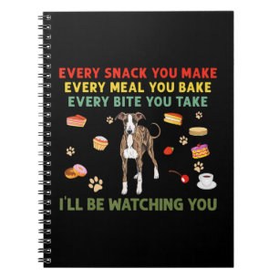 Every snack you make every meal you bake italian g notebook