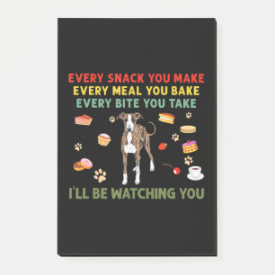Every snack you make every meal you bake italian g post-it notes