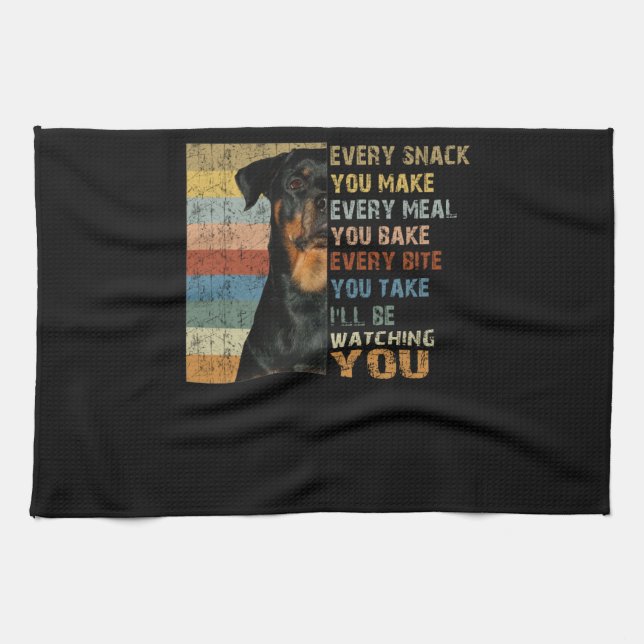 Every snack you make every meal you bake tea towel (Horizontal)