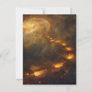 Every Step is a Ritual — Mystic Path Design Postcard