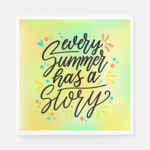 Every Summer Has A Story -23431 Napkin