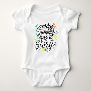 Every Summer Has A Story Baby Bodysuit