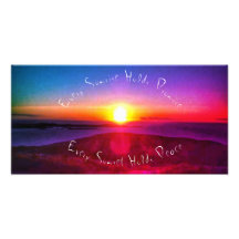 "Every Sunrise" Quote Print