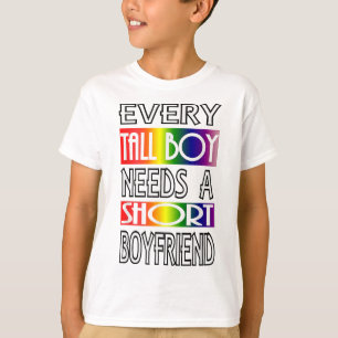 Every Tall Boy LGBTQ Pride Gay Men Gay Pride Gay T-Shirt