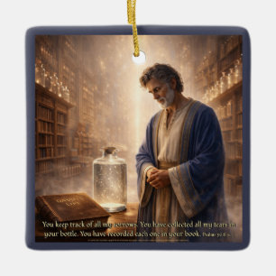 Every Tear Remembered Ceramic Ornament