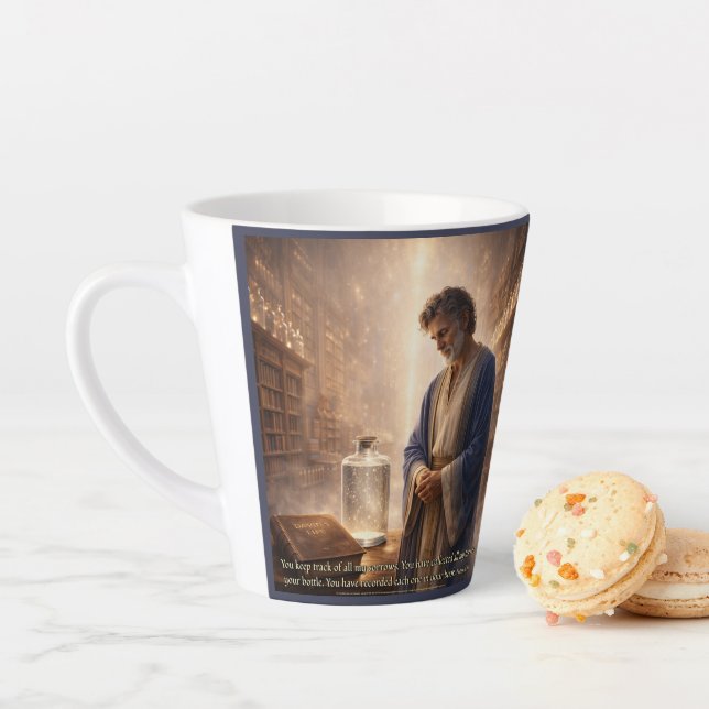 Every Tear Remembered  Latte Mug (In Situ)
