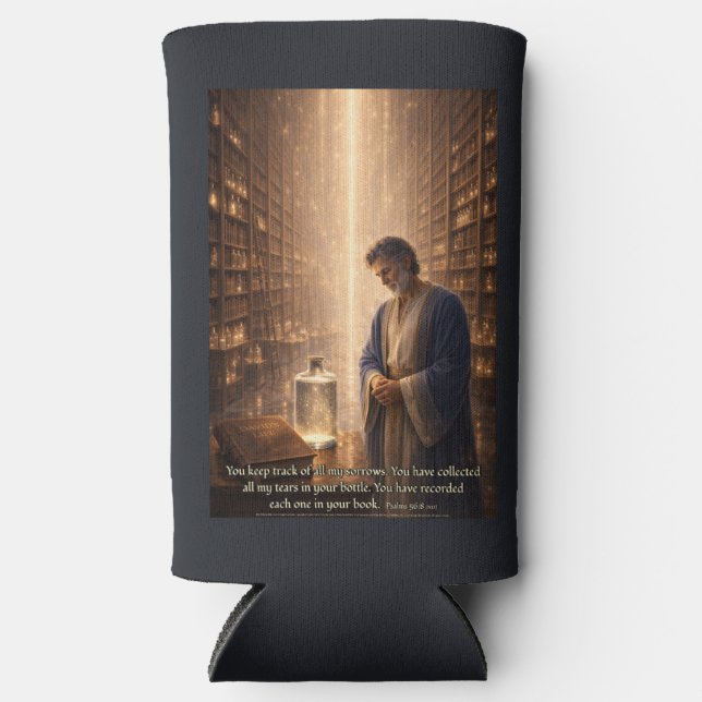 Every Tear Remembered  Seltzer Can Cooler (Front)