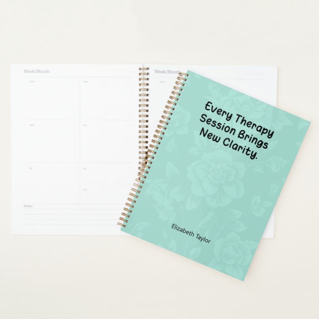 Every Therapy Session Brings New Clarity Planner (Display)