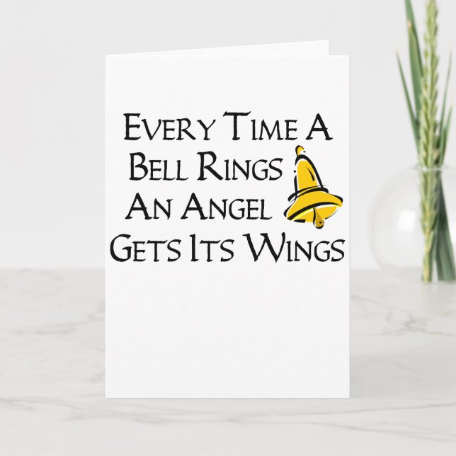 Every Time a Bell Rings Holiday Card (Front)