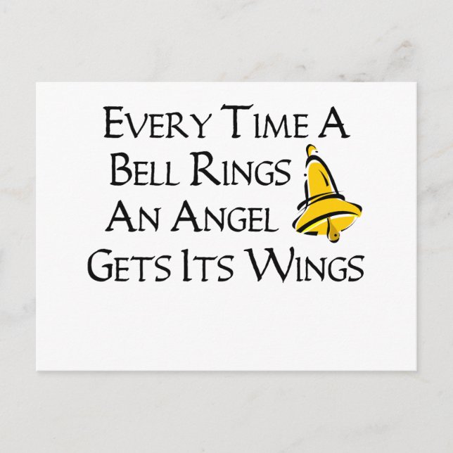 Every Time a Bell Rings Postcard (Front)