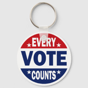 Every Vote Counts Key Ring