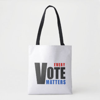 Every Vote Matters - your vote is your power Tote Bag