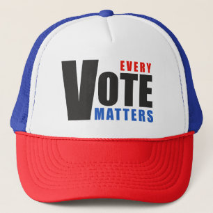Every Vote Matters - your vote is your power Trucker Hat