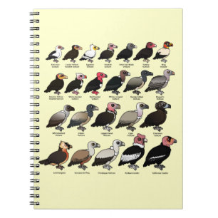 Every Vulture Spiral Notebook