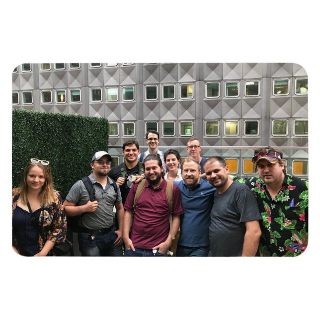 Everybody Have Fun Tonight Magnet (Horizontal)