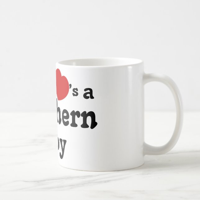 Everybody Hearts a Southern Boy Coffee Mug (Right)