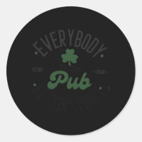 Everybody In The Pub Getting Tipsy St Patrick'S Da
