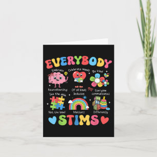 Everybody Stims Autism Special Ed Teacher Social W Card