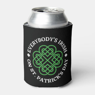 Everybody's Irish On St Patricks Day Can Cooler