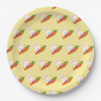 Everybunny Paper Plate