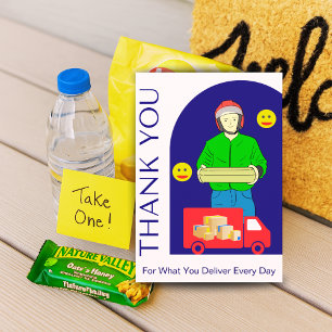 Everyday Delivery Driver Card With Your Message