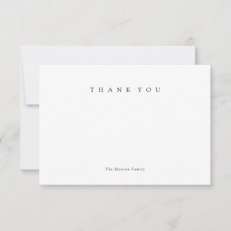 Everyday Family Thank You Card