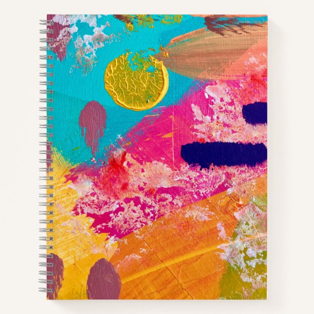 Everyday Happy Spiral Notebook (Front)