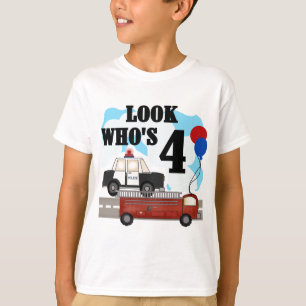Everyday Heroes 4th Birthday T-Shirt