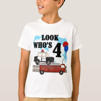Everyday Heroes 4th Birthday T-Shirt