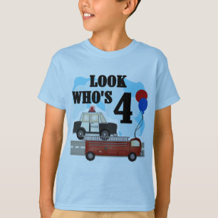 Everyday Heroes 4th Birthday T-Shirt