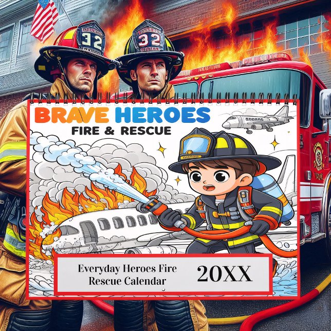 Everyday Heroes Fire Rescue 2025/2026 Calendar (Creator Uploaded)