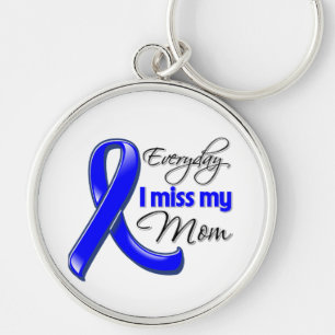 Everyday I Miss My Mum Colon Cancer Key Ring