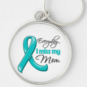 Everyday I Miss My Mum Ovarian Cancer Key Ring