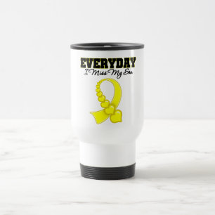 Everyday I Miss My Son Military Travel Mug