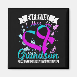Everyday I Miss My Son Suprt Suicide Prevention Aw Magnet