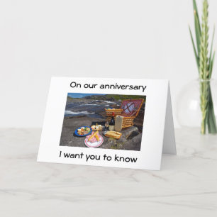 EVERYDAY IS A PICNIC FOR TWO=ANNIVERSARY LOVE CARD