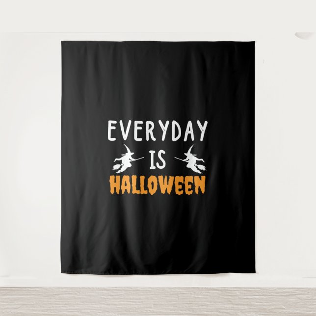 everyday is halloween   tapestry (Front)