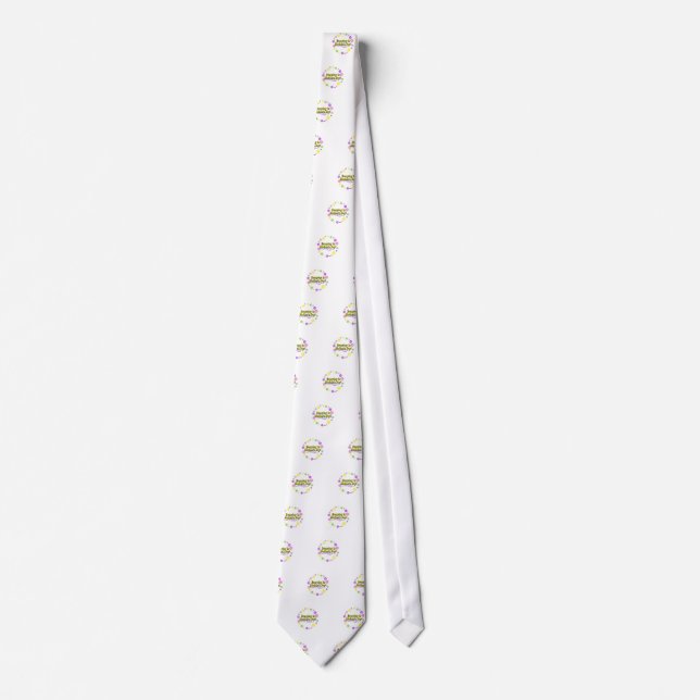 Everyday Is Mother's Day! Flower Ring Tie (Front)