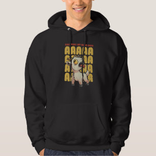 Everyday My Head Goes AAAAAH Pun Screaming Goat Hoodie