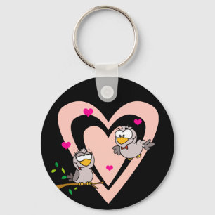 Everyday Romance: Love Birds Key Ring