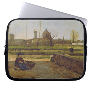 Everyday Scene, near Florence, c.1865 Laptop Sleeve