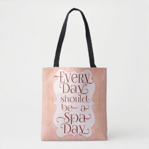 Everyday Spa Day Tote Bag