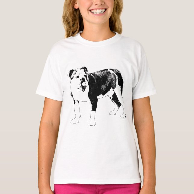 Everyday Stroll, Friendly Dog Tee (Front)