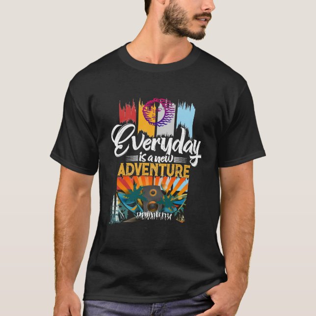 Everyday Summer Beach Adventure T-Shirt (Front)