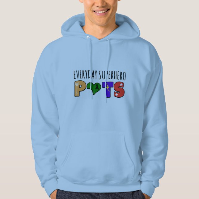 Everyday Superhero hoodie (Front)