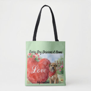 Everyday Tote Bag for th Adopted Dog Owner